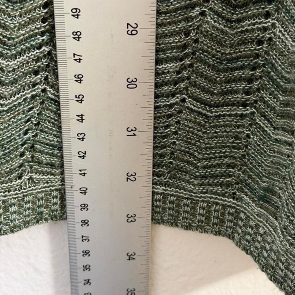 Fairycore Whimsical Y2K Sweater Project Sage Green Knit Mini Tank Dress Sz S - Picture 6 of 7